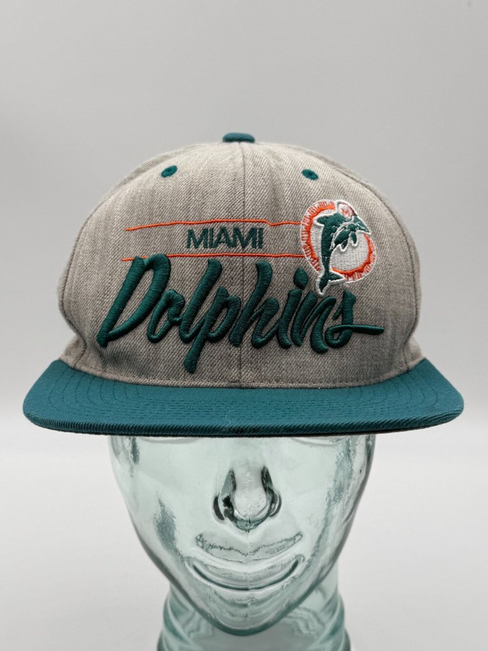 Mitchell & Ness Miami Dolphins Hat NFL Football Snapback Cap One Size Well Loved
